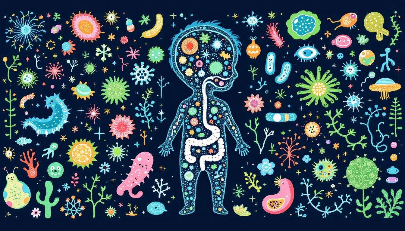 Children's gut microbiome and health